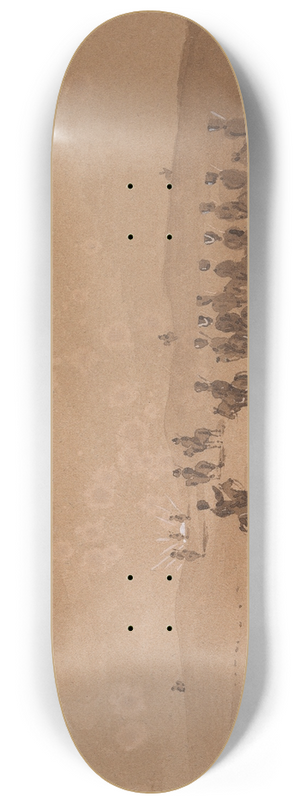 James Pattison Cockburn - Advanced Guard  Sunrise 8.25 inch art skate deck