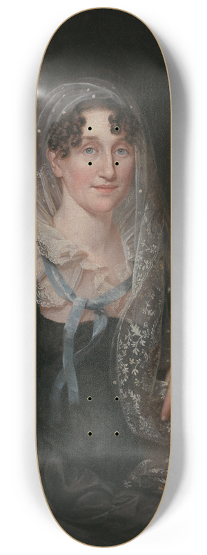 James Peale - Portrait of a Lady 8.25 inch art skate deck