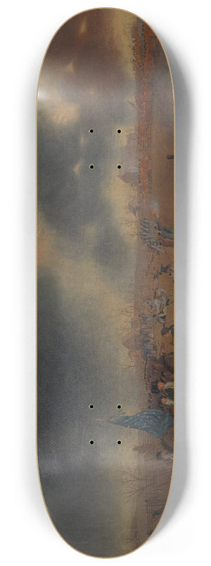 James Peale - The Battle of Princeton 8.25 inch art skate deck James Peale - The Battle of Princeton 8.25 inch art skate deck