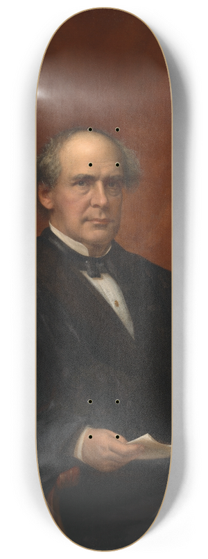 James Reid Lambdin - Salmon Portland Chase 8.25 inch art skate deck