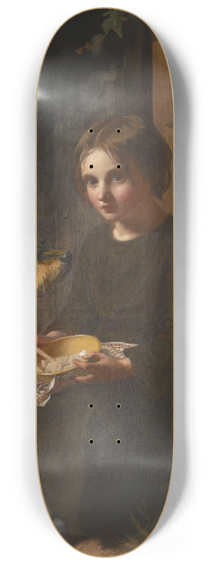 James Sant - Early Breakfast 8.25 inch art skate deck