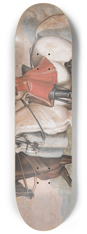 James Seymour - A Gentleman on a Managed Horse Riding Out With a Lady 8.25 inch art skate deck James Seymour - A Gentleman on a Managed Horse Riding Out With a Lady 8.25 inch art skate deck