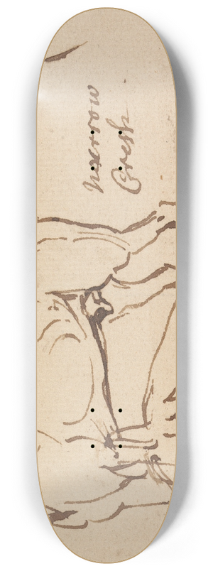 James Seymour - Sketches of a Gelding 8.25 inch art skate deck