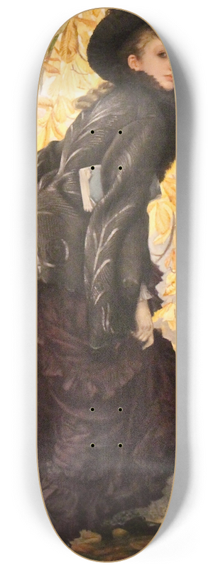 James Tissot - October 8.25 inch art skate deck James Tissot - October 8.25 inch art skate deck