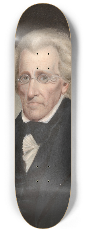 James Tooley, Jr. - Andrew Jackson 8.25 inch art skate deck