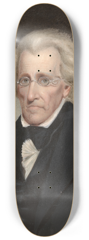 James Tooley, Jr. - Andrew Jackson 8.25 inch art skate deck