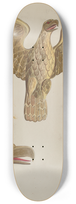 James Vail - Gilt Eagle 8.25 inch art skate deck
