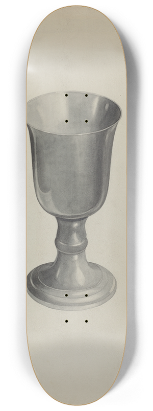 James Vail - Pewter Chalice 8.25 inch art skate deck