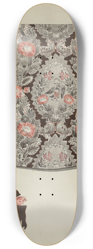 James Vail - Textile Drapery 8.25 inch art skate deck