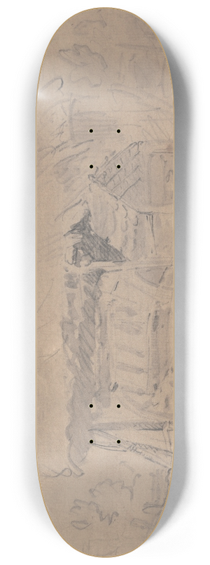 James Ward - A Farm Cart 8.25 inch art skate deck James Ward - A Farm Cart 8.25 inch art skate deck