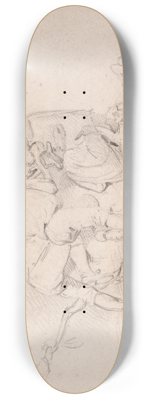 James Ward - Delivering a Calf 8.25 inch art skate deck