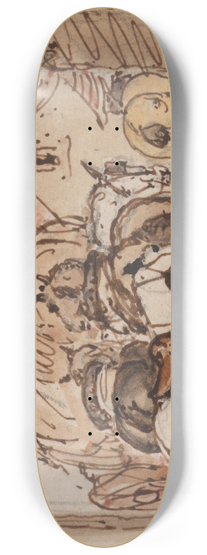 James Ward - Farmyard and Horses 8.25 inch art skate deck James Ward - Farmyard and Horses 8.25 inch art skate deck