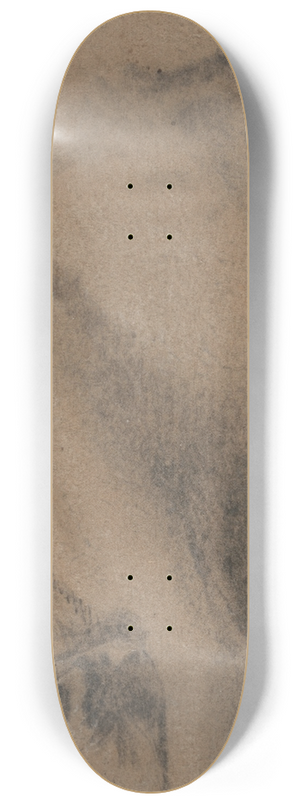 James Ward - Study of a Sleeping Dog 8.25 inch art skate deck