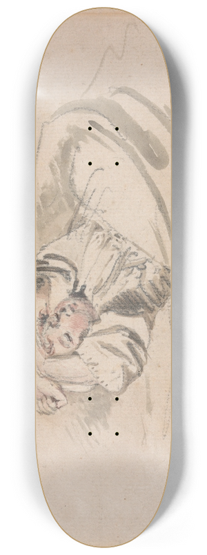 James Ward - The Artists Son, Henry, Asleep 8.25 inch art skate deck