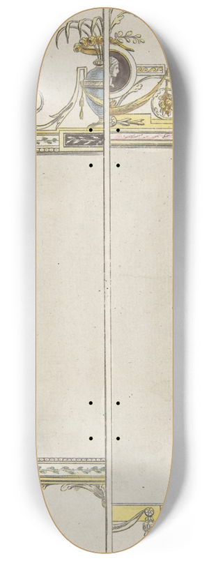 James Wyatt - Design for a Mirror 8.25 inch art skate deck