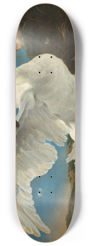 Jan Asselijn - The Threatened Swan 8.25 inch art skate deck