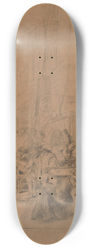 Jan August Hendrik Leys - The Guard 2 8.25 inch art skate deck Jan August Hendrik Leys - The Guard 2 8.25 inch art skate deck