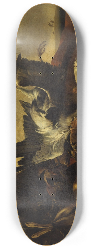Jan Baptist Weenix - Etalage de gibier mort 8.25 inch art skate deck