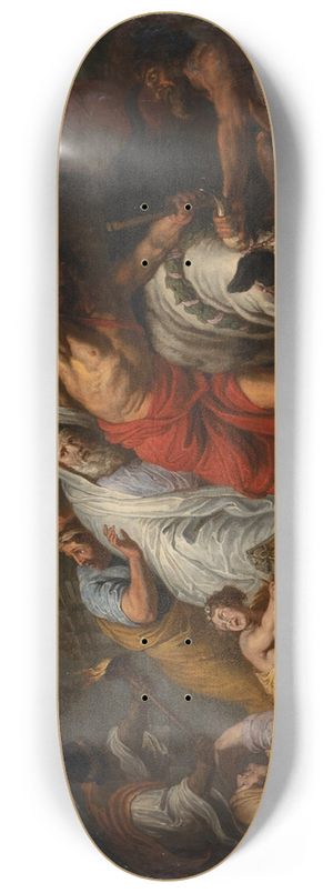 Jan Boeckhorst - The triumph of the Eucharist over Idolatry 8.25 inch art skate deck