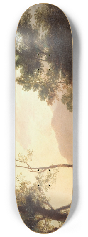 Jan Both - Pastoral. Dancers in a landscape 8.25 inch art skate deck
