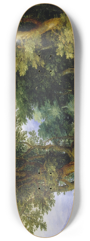 Jan Brueghel The Elder - The Mocking of Latona 8.25 inch art skate deck Jan Brueghel The Elder - The Mocking of Latona 8.25 inch art skate deck