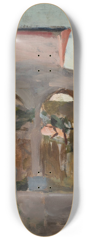 Jan Cigliski - Bakhchisaray. From the journey to Crimea 8.25 inch art skate deck Jan Cigliski - Bakhchisaray. From the journey to Crimea 8.25 inch art skate deck