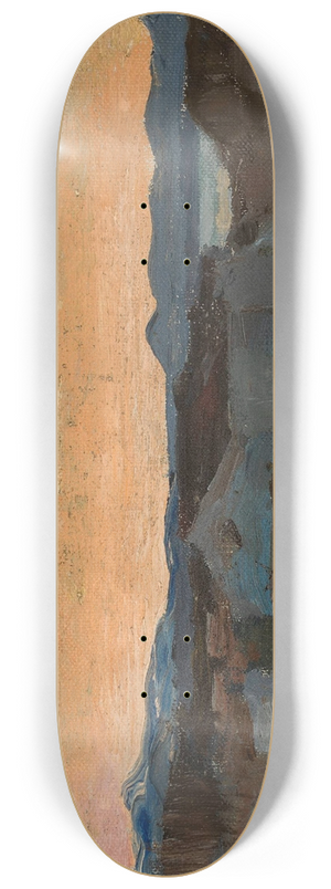 Jan Cigliski - Corfu. From the journey to Greece 8.25 inch art skate deck