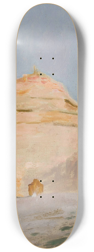 Jan Cigliski - Grave of Maria Potocka in Bakhchisaray. From the journey to Crimea 8.25 inch art skate deck