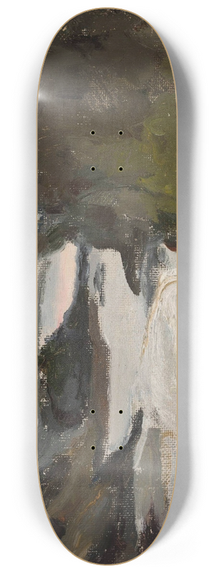 Jan Cigliski - Imatra in the evening  Finland 8.25 inch art skate deck