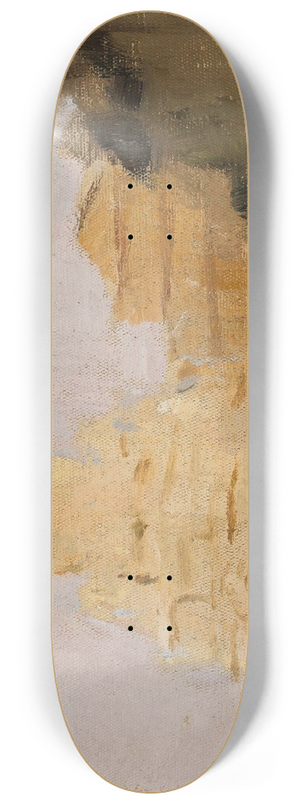 Jan Cigliski - Mumbai  temple. From the journey to India 8.25 inch art skate deck