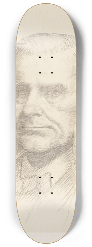 Alphonse Legros - Professor Huxley, 2nd plate 8.25 inch art skate deck