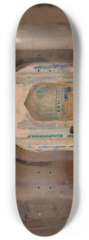 Jan Cigliski - Samarkand. From the journey to Turkestan 8.25 inch art skate deck