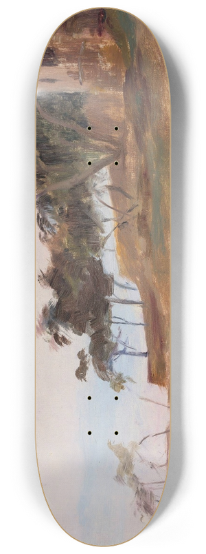 Jan Cigliski - Study. From the journey to Constantinople 8.25 inch art skate deck