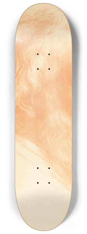 Alphonse Legros - Self-Portrait, 10th plate 8.25 inch art skate deck