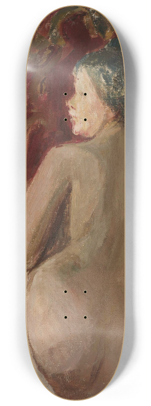 Jan Cigliski - Study of a woman 8.25 inch art skate deck Jan Cigliski - Study of a woman 8.25 inch art skate deck
