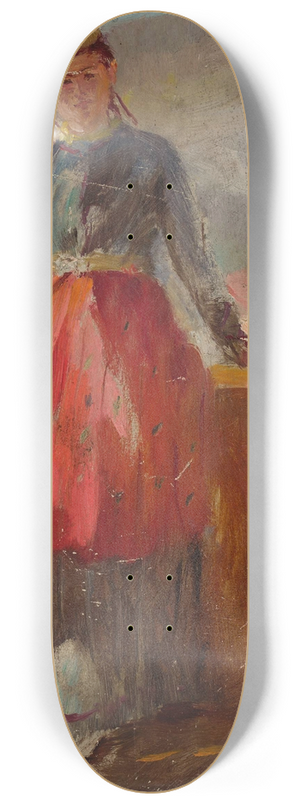 Jan Cigliski - Tartar woman Fathne. From the journey to Crimea 8.25 inch art skate deck Jan Cigliski - Tartar woman Fathne. From the journey to Crimea 8.25 inch art skate deck