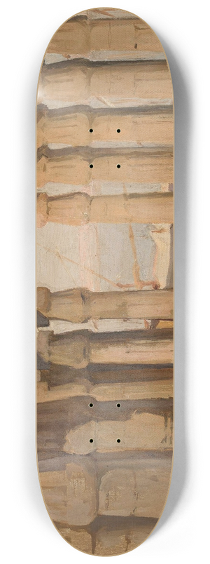 Jan Cigliski - Temple in Luxor. From the journey to Egypt 8.25 inch art skate deck Jan Cigliski - Temple in Luxor. From the journey to Egypt 8.25 inch art skate deck