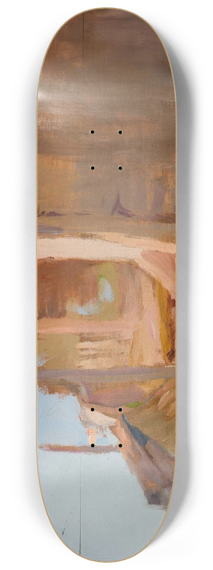 Jan Cigliski - View from Alupka. From the journey to Crimea 8.25 inch art skate deck