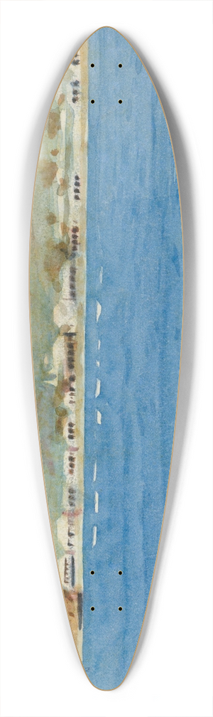Abbott Handerson Thayer - Azores 39.3 inch art pintail longboard deck