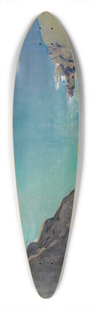 Abbott Handerson Thayer - Cornish Headlands 39.3 inch art pintail longboard deck