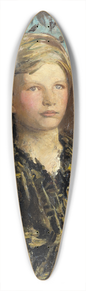 Abbott Handerson Thayer - Townsend Bradley Martin 39.3 inch art pintail longboard deck