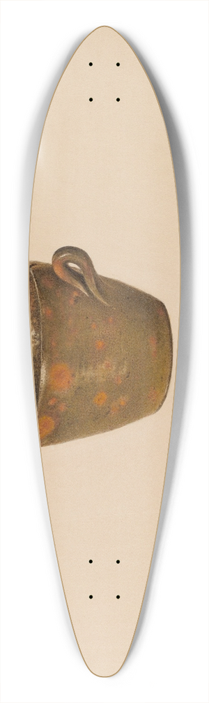 Aaron Fastovsky - Cup 39.3 inch art pintail longboard deck