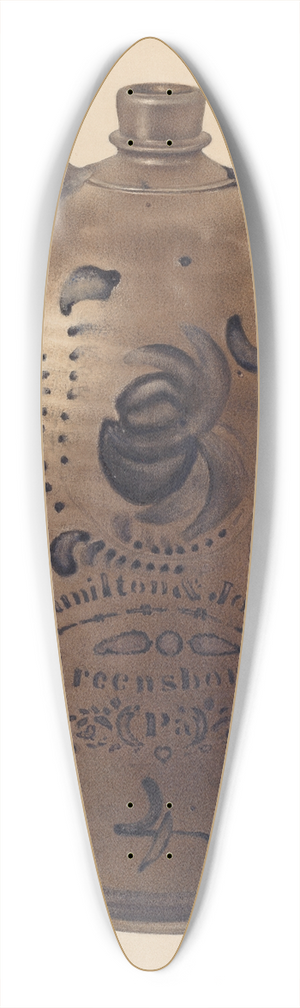 Aaron Fastovsky - Jug 39.3 inch art pintail longboard deck