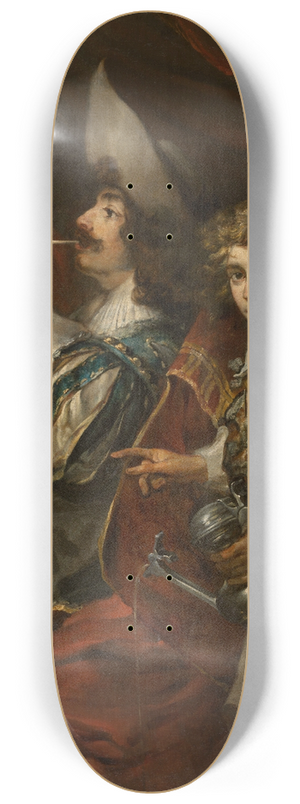 Jan Cossiers - The Smoker 8.25 inch art skate deck