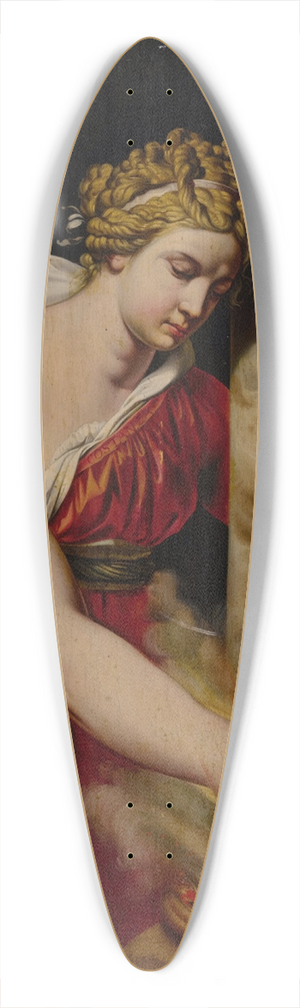 Abraham Janssens - Constancy 39.3 inch art pintail longboard deck