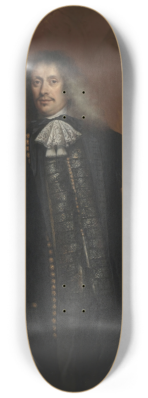 Jan De Baen - Hieronymus van Beverningk 8.25 inch art skate deck
