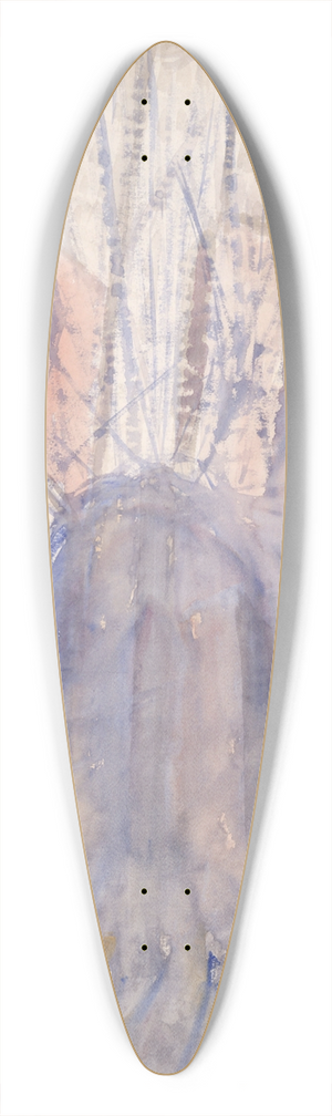 Abraham Walkowitz - BrooklynBridge 39.3 inch art pintail longboard deck