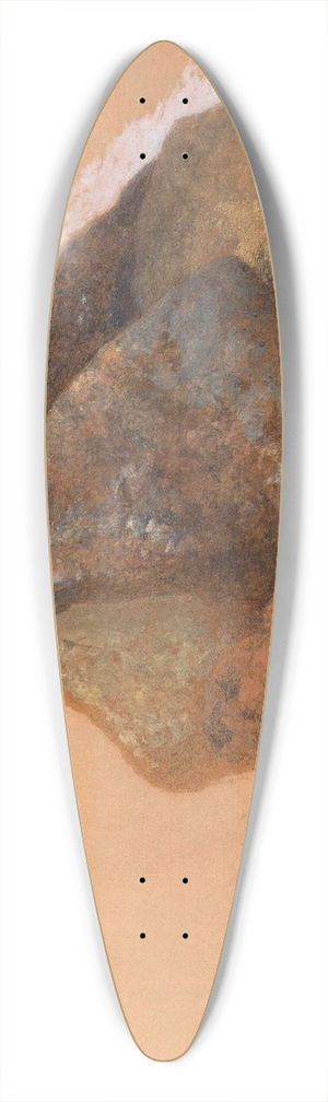 Adalbert Stifter - Steinstudie 39.3 inch art pintail longboard deck