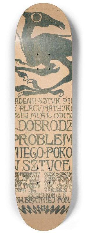 Adam Dobrodzicki - Adam Dobrodzicki. O problemie ostatniego pokolenia w sztuce 8.25 inch art skate deck