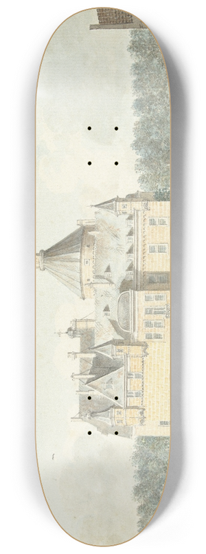 Jan de Beijer - Het kasteel te Anholtz 8.25 inch art skate deck